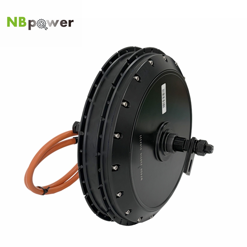 72V 8000W Brushless Hub Motor - Мотор-колесо NBpower 170/190 мм QS273 40H