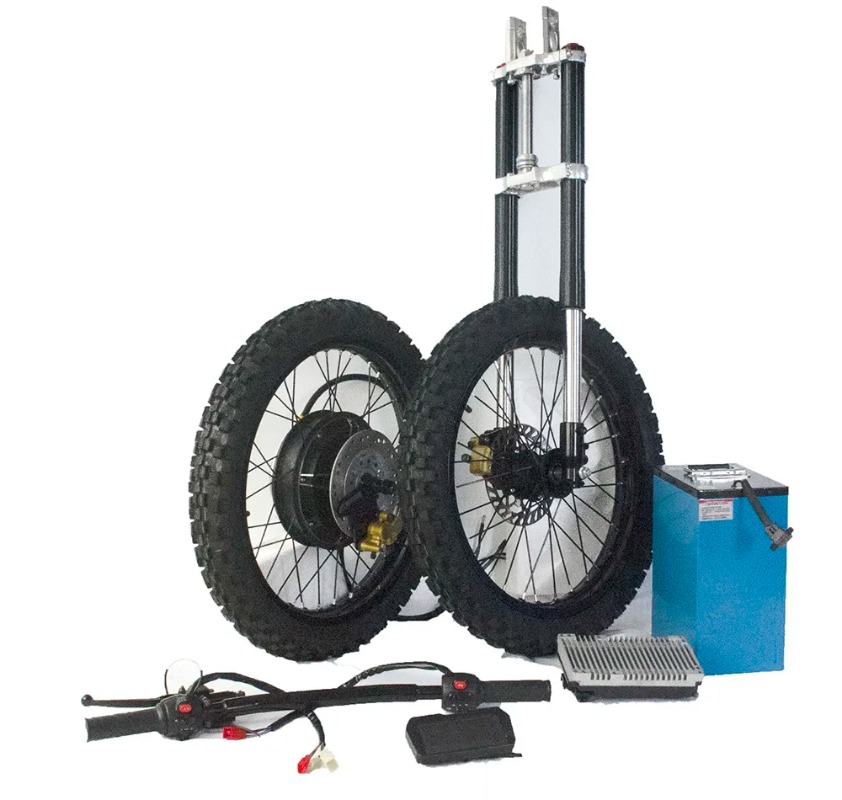 Новый комплект для переоборудо – обзор и цена 12000W Electric Motorcycle Hub Motor