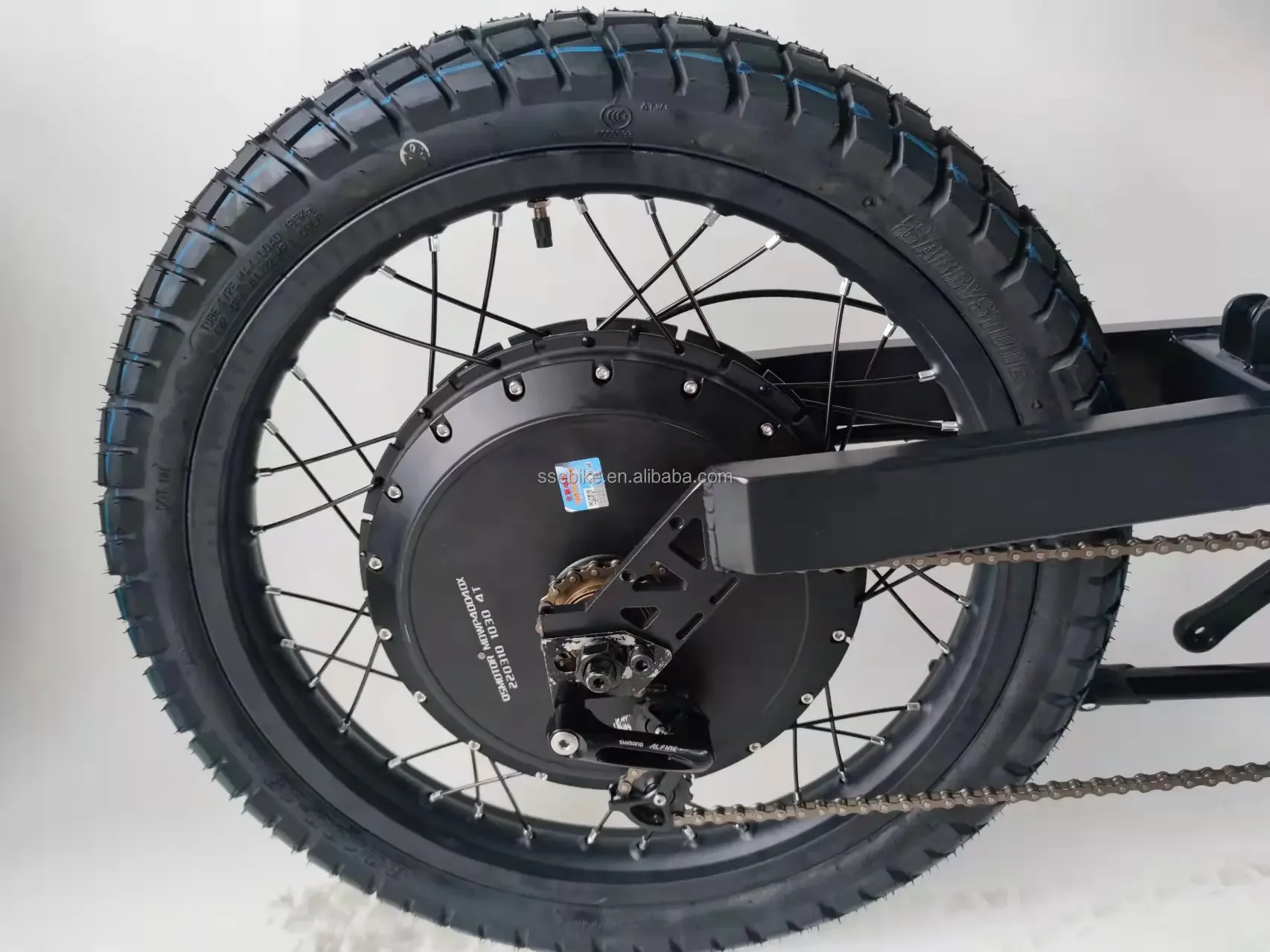 Комплект для переоборудования  – обзор и цена 12000W Electric Motorcycle Hub Motor